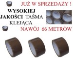 Taśma klejąca. Taśma pakowa. Cena podana za 12szt.