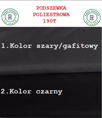 Podszewka Poliestrowa 190T