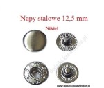 Napy metalowe 12,5mm 720 szt