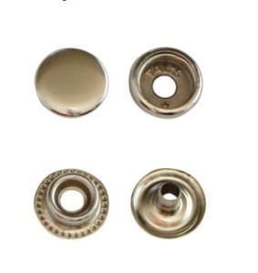 Napy metalowe 15mm kolor nikiel 720 szt.
