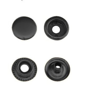 Napy metalowe 15mm kolor oxyda (czarny mat) 720szt.