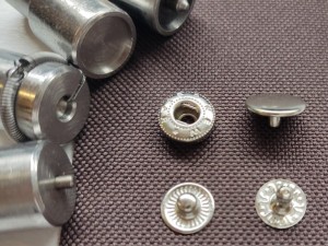 Napy metalowe 12,5mm kolor nikiel 720 szt.
