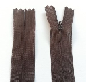 Zamek błyskawiczny żyłkowy kryty 20cm nierozdzielczy 50szt