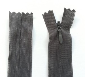 Zamek błyskawiczny żyłkowy kryty 20cm nierozdzielczy 50szt