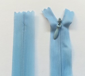 Zamek błyskawiczny żyłkowy kryty 20cm nierozdzielczy 20szt