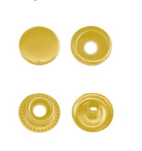 Napy metalowe 15mm kolor złoty 720szt.