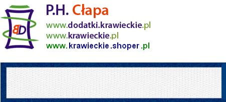 TAŚMA NOŚNA BIAŁA 40mm,op.50mb