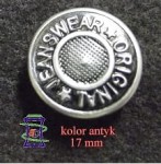 Guziki do Jeansu z napisem ORIGINAL JEANSWEAR 1000szt