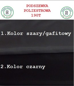 Podszewka Poliestrowa odzieżowa 190T, 100 metrów 