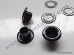 Oczka stalowe  6mm z podkładką